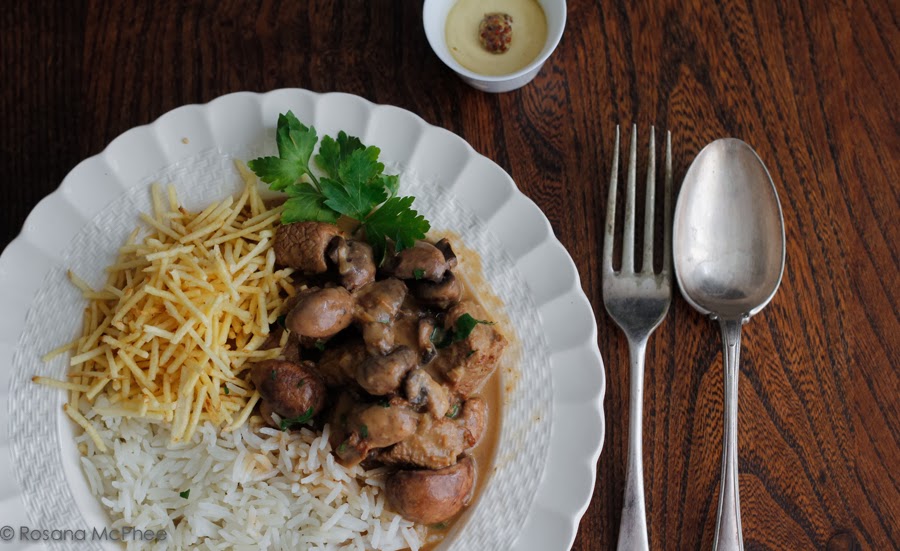 Beef Stroganoff, recipe