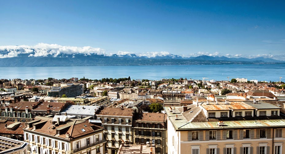 where to stay and eat in Lausanne, Switzerland