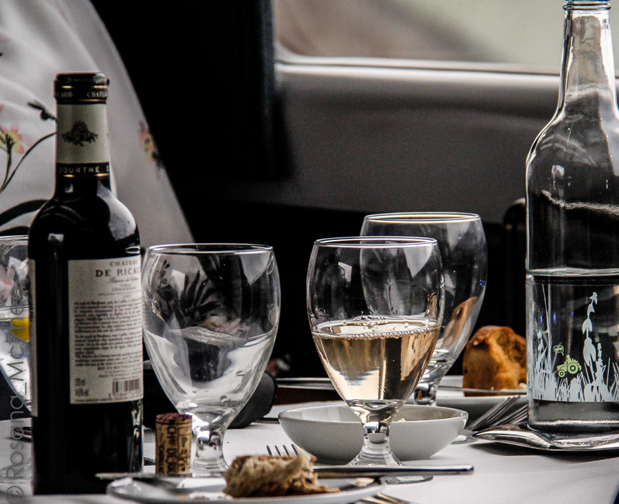 Dining in style on board of First Great Western Pullman