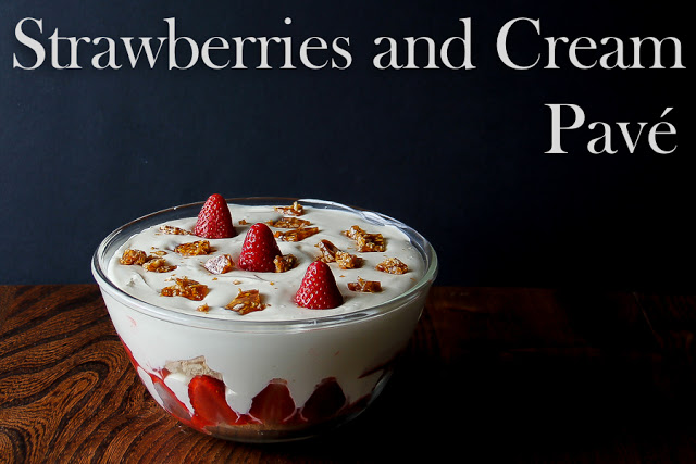 Wimbledon season: Strawberries and Cream Pavé, Brazilian recipe