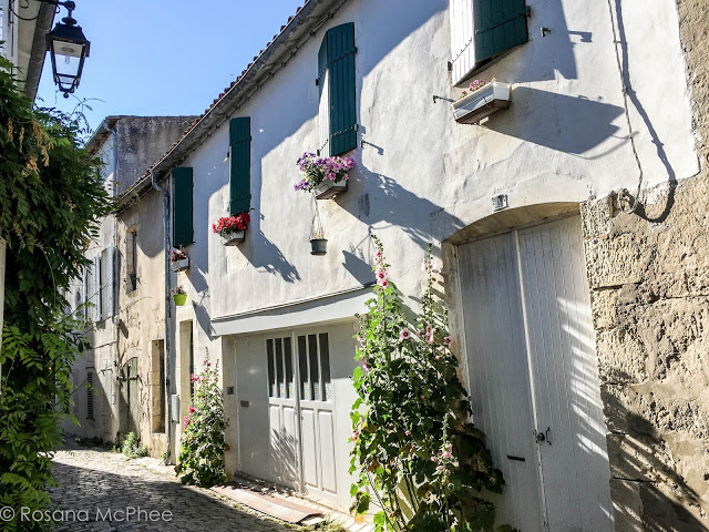 Pretty houses of Saint-Martin-de-Ré