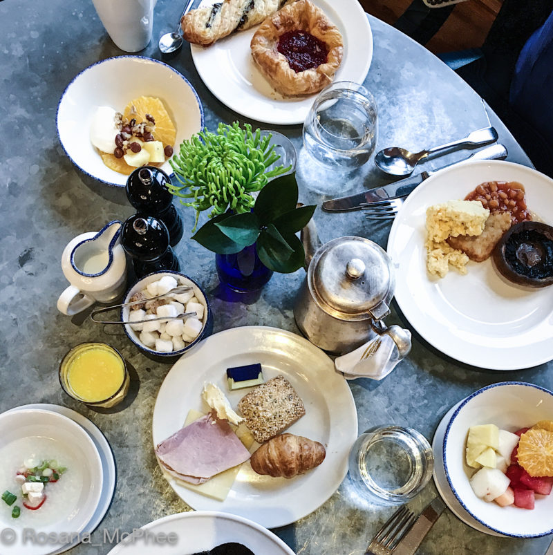 hotel breakfast, Westminster Suite at London Marriott Hotel County Hall