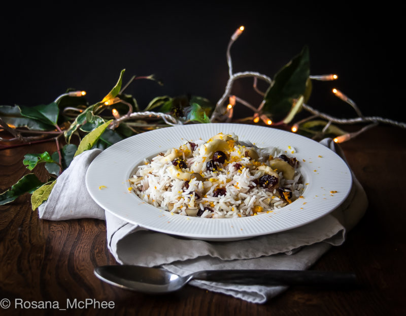 Alternative Christmas dinner, Brazilian Christmas, rabanada, pernil, festive rice