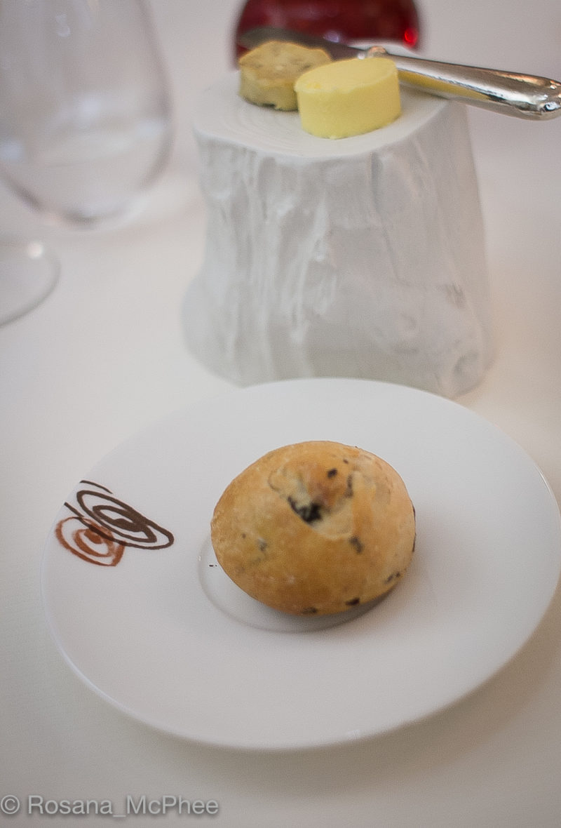 Cep butter, Salted butter, Mushroom bread roll