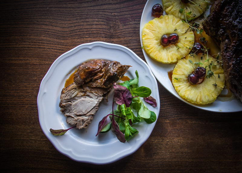 Alternative Christmas dinner, Brazilian Christmas, rabanada, pernil assado, festive rice