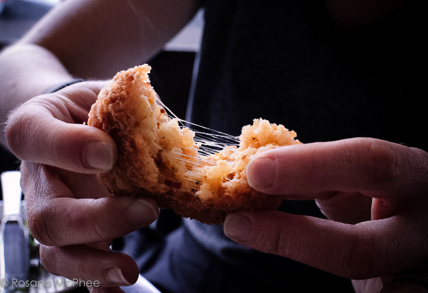 ‘Nduja & mozzarella arancini 