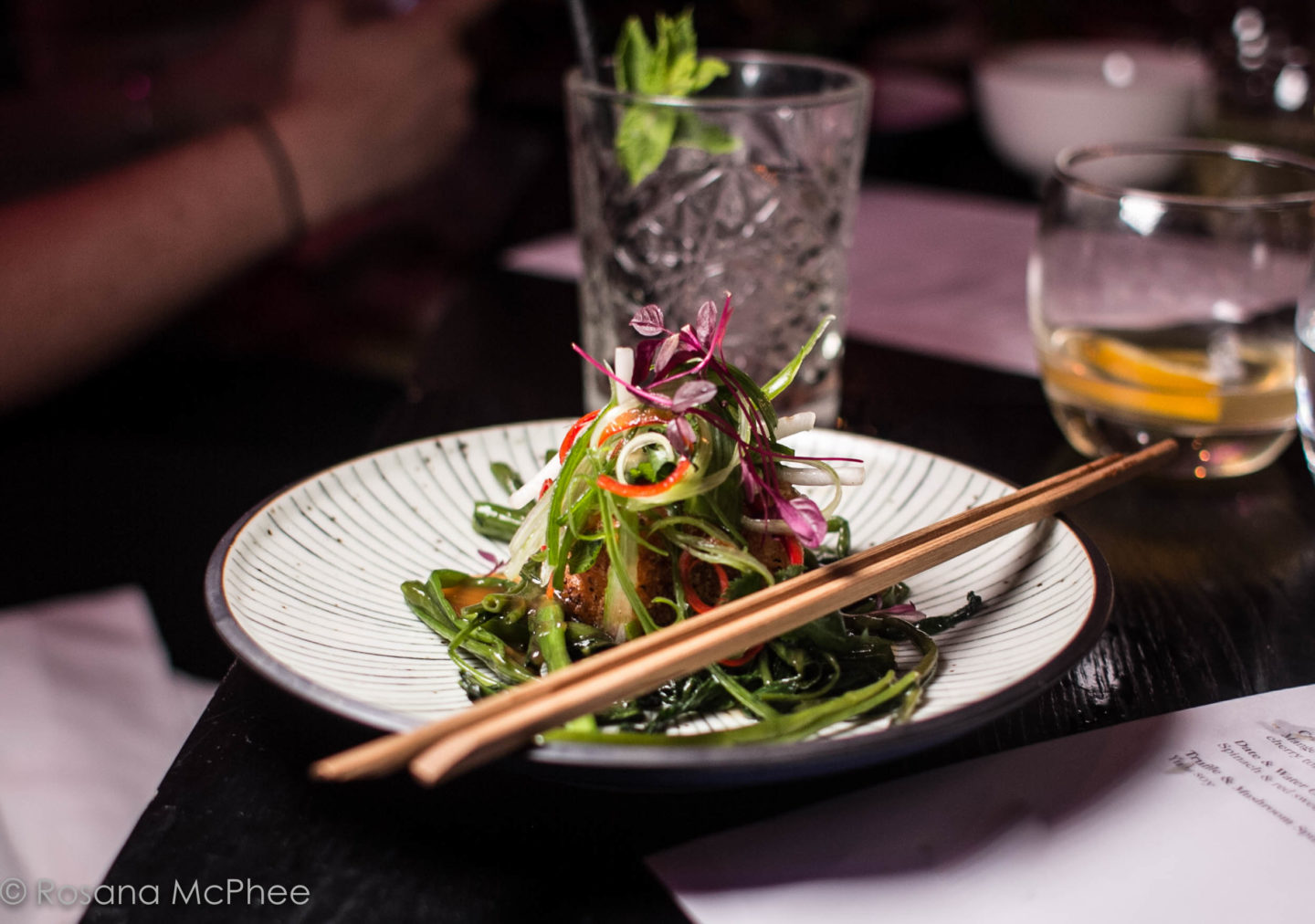 Circus Vegan Tasting Menu and Show in London - Chilli Crusted Tofu Circus Vegan Tasting Menu and Show in London - Chilli Crusted Tofu