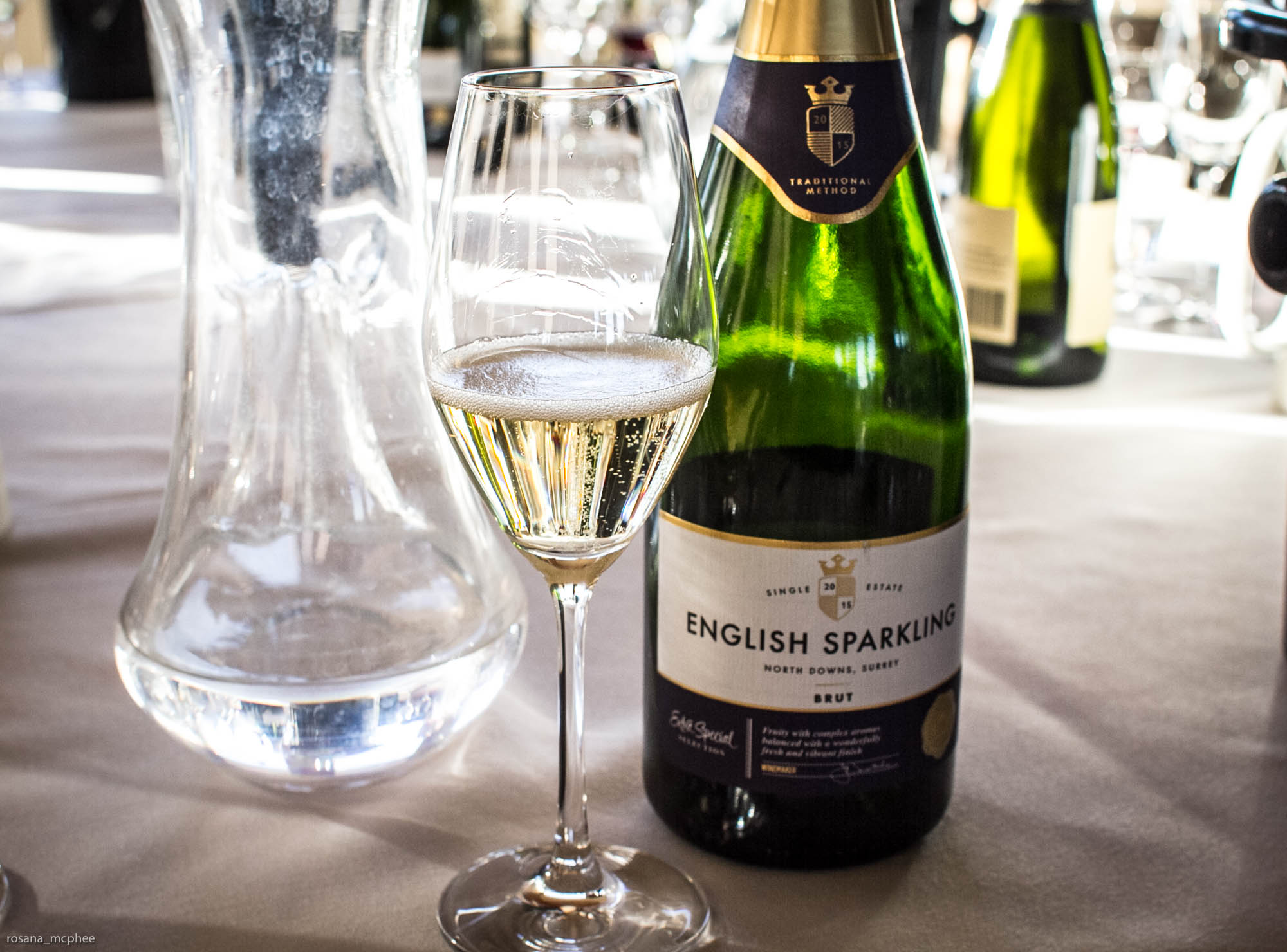 Asda Extra Special English Sparkling wine by Denbies Hot and Chilli