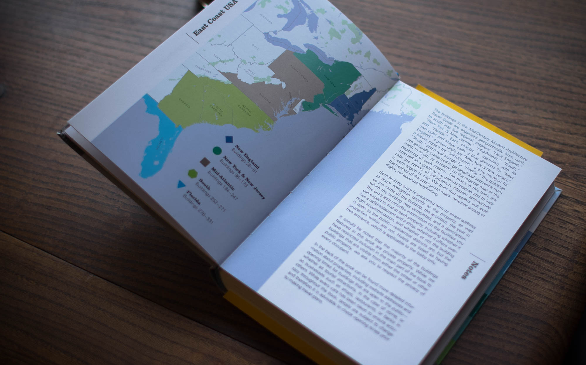 MidCentury Modern architecture travel guide East Coast USA, book review Hot and Chilli