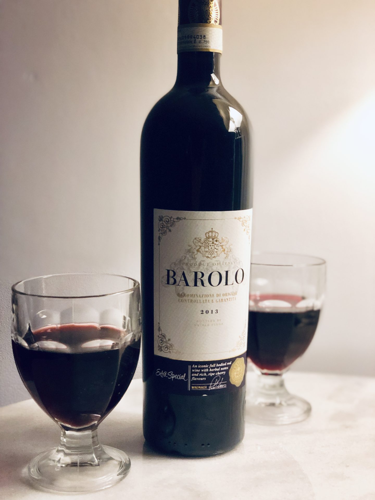 wines for winter with Asda : Barolo
