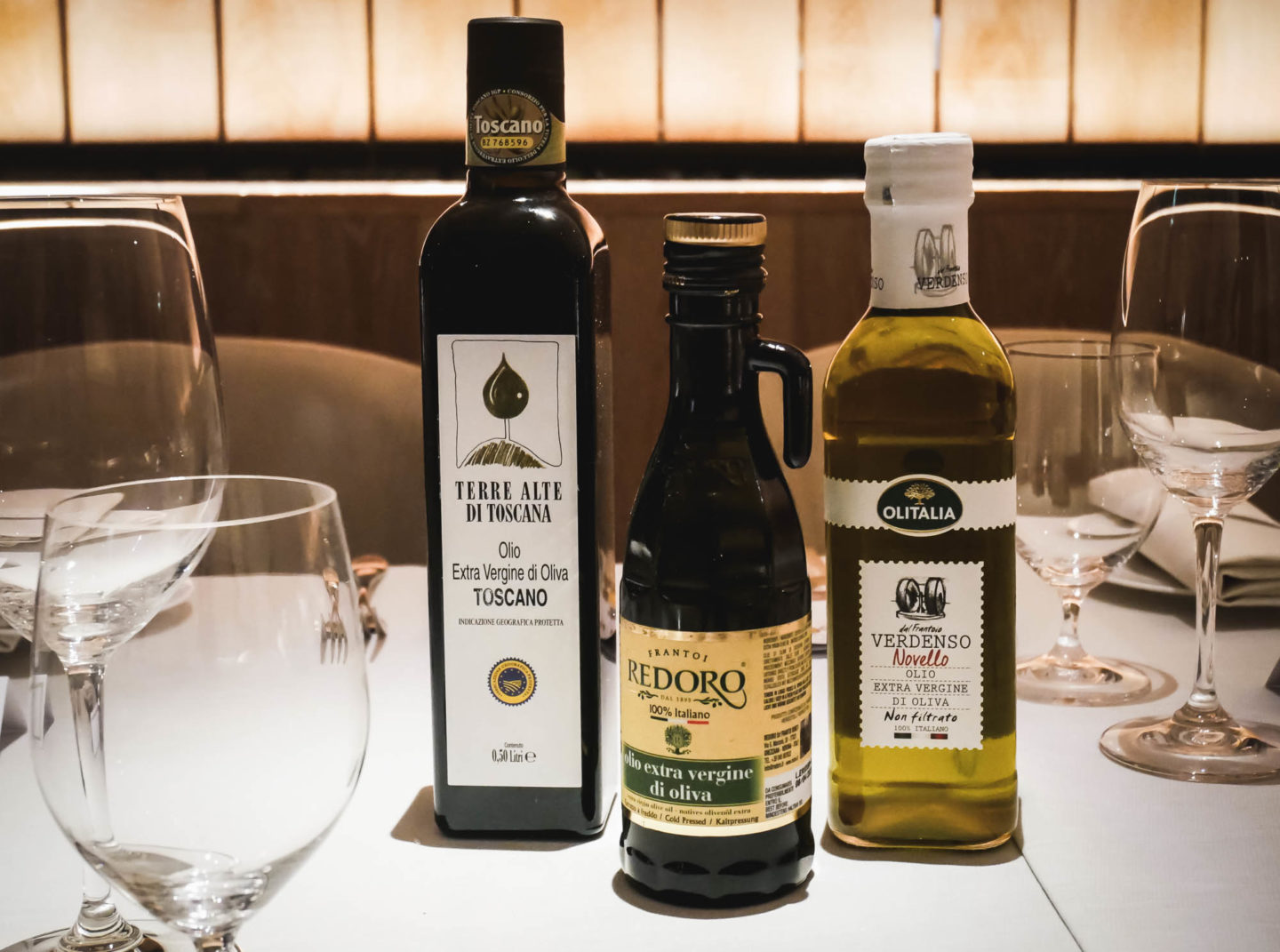 Theo Randall at The InterContinental Hotel ParkLane Olive Oils