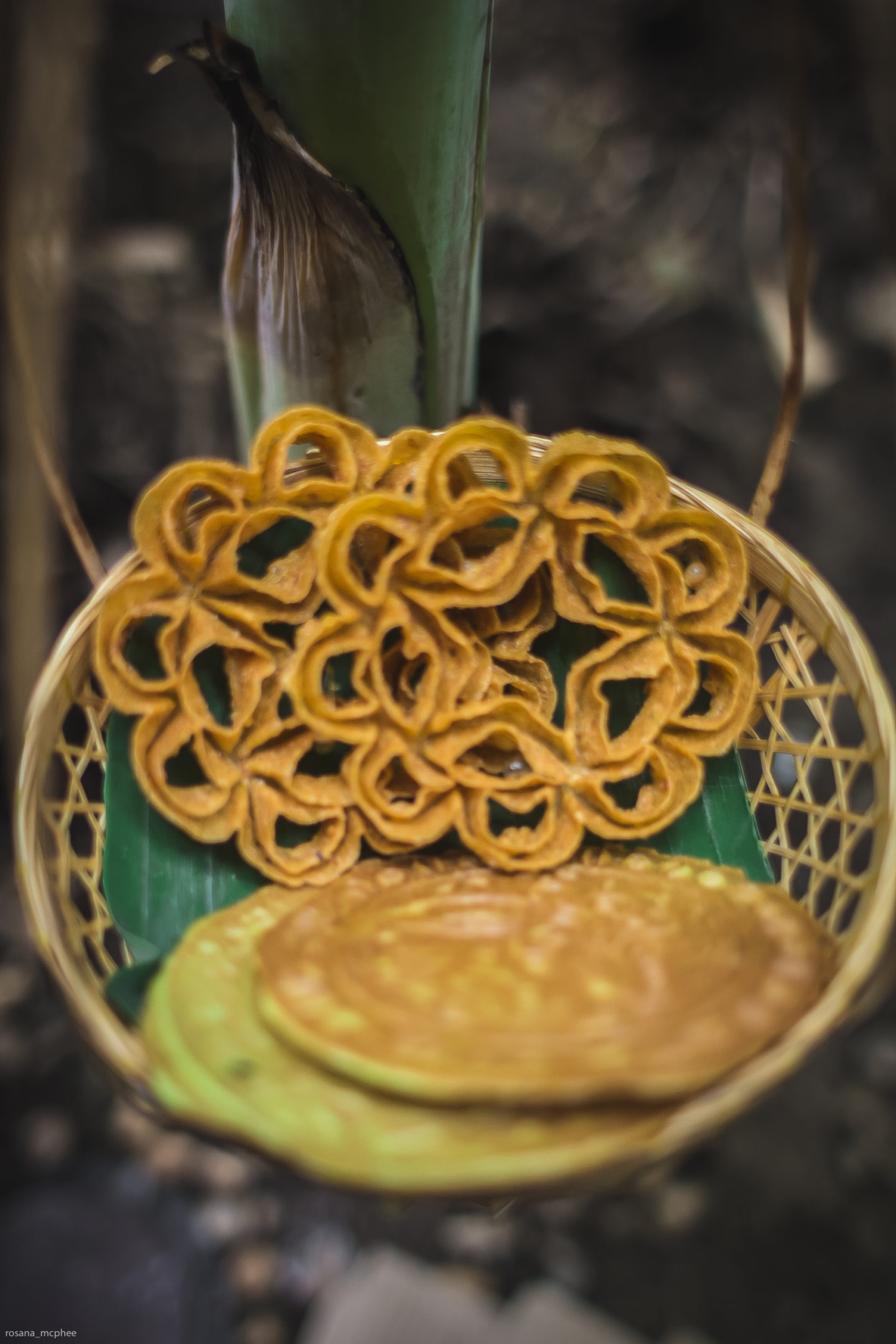 'Thai cookie' - Thai Waffles - kanom rung peung, a gastronomic experience in Bangkok 