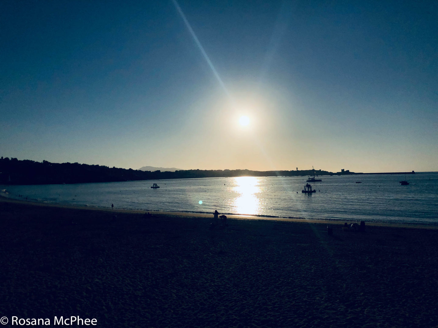 Sunset in St-Jean de Luz