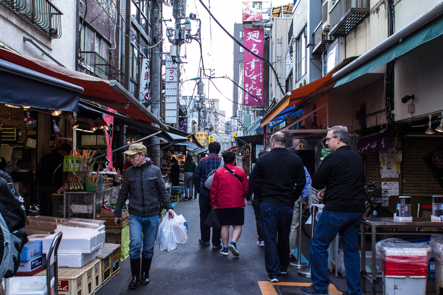 Eating in Japan:  Tsukiji Market and Toyosu Fish Market